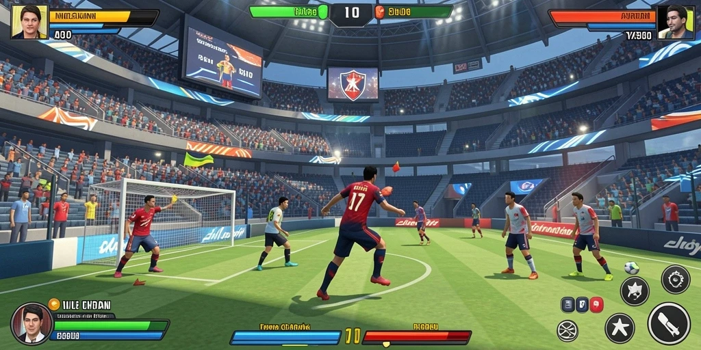 Menu pilihan level yang menarik dan beragam.
