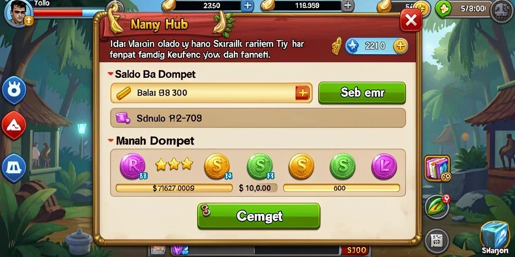 Fitur sosial yang memungkinkan interaksi antar pemain.