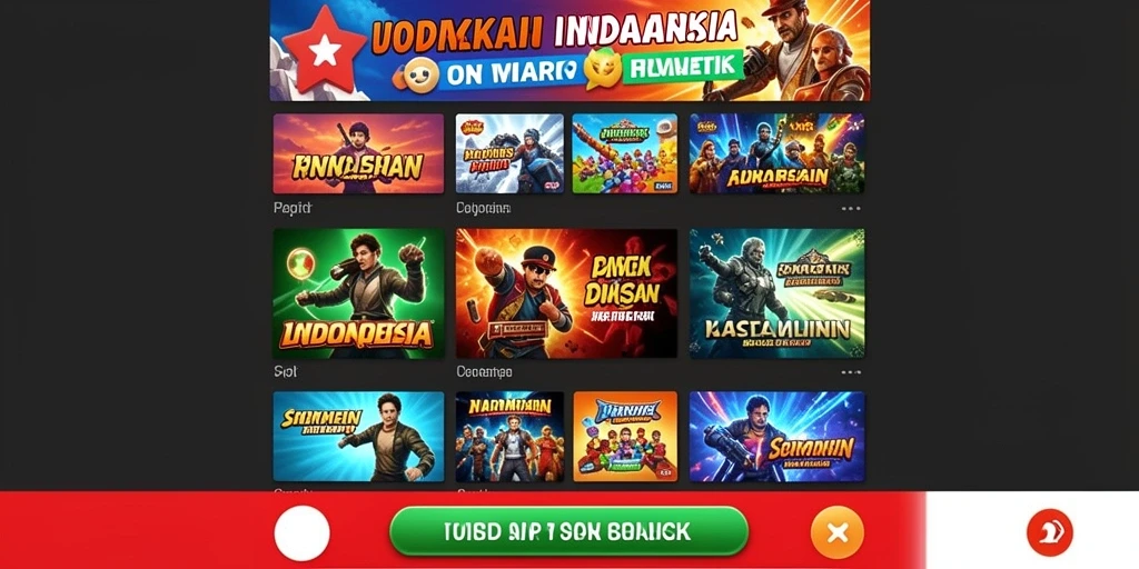 Pemain sedang berkompetisi dalam mode multiplayer yang seru.