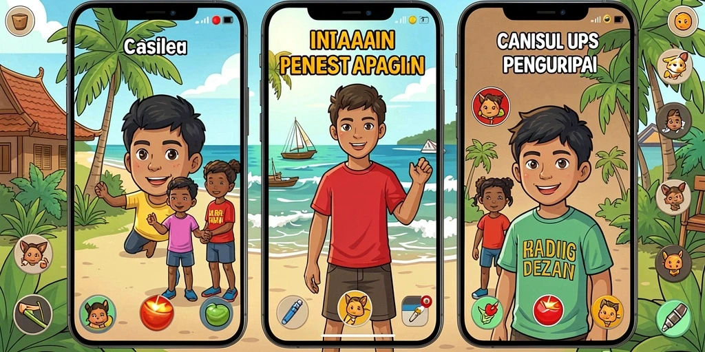 Adegan pertempuran yang mendebarkan dalam game.