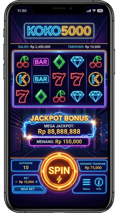 koko5000 — menu pengaturan